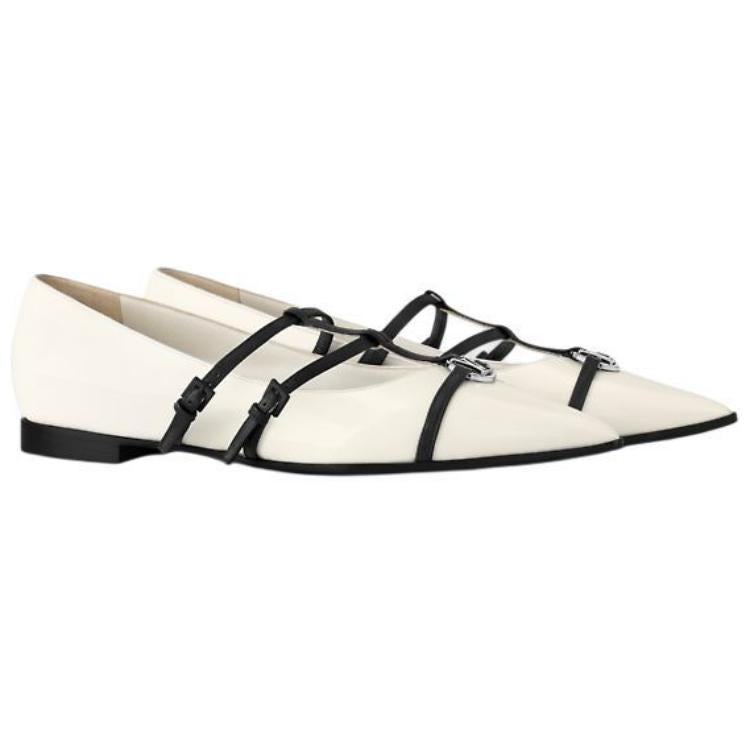 LOUIS VUITTON 6AM Casual Single Shoes Women's White