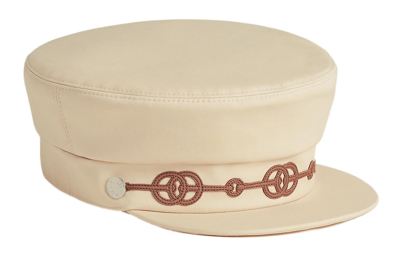HERMES Hats Women's Cream White