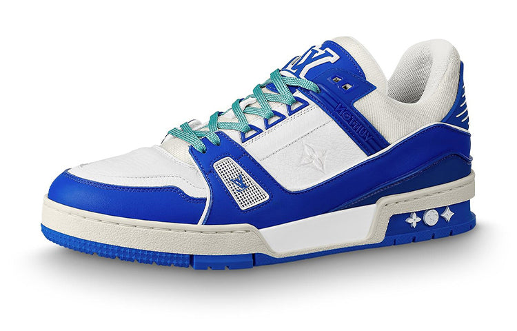LOUIS VUITTON Trainer Sneakers 'White Blue'