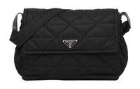 PRADA Recycled Nylon Crossbody Bag Shoulder Bag Men's Black