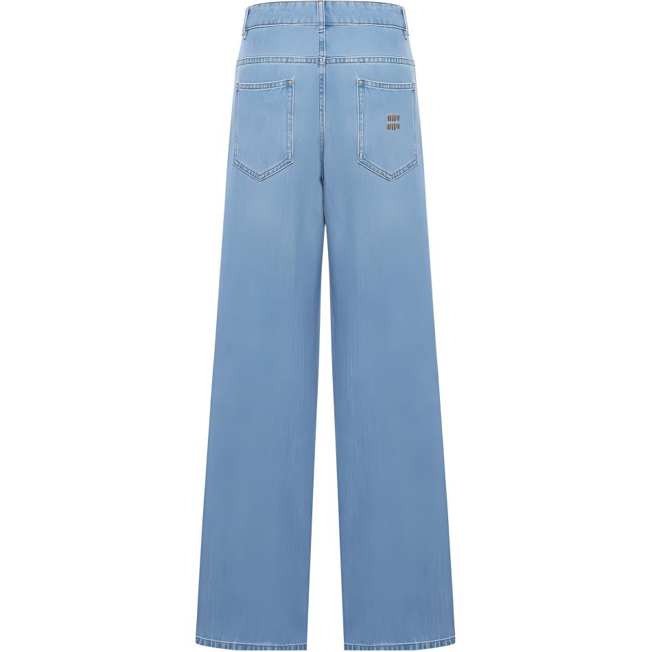 MIU MIU FW23 Jeans Women's Blue