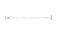 HERMES Constance 925 Sterling Silver Bracelets Unisex