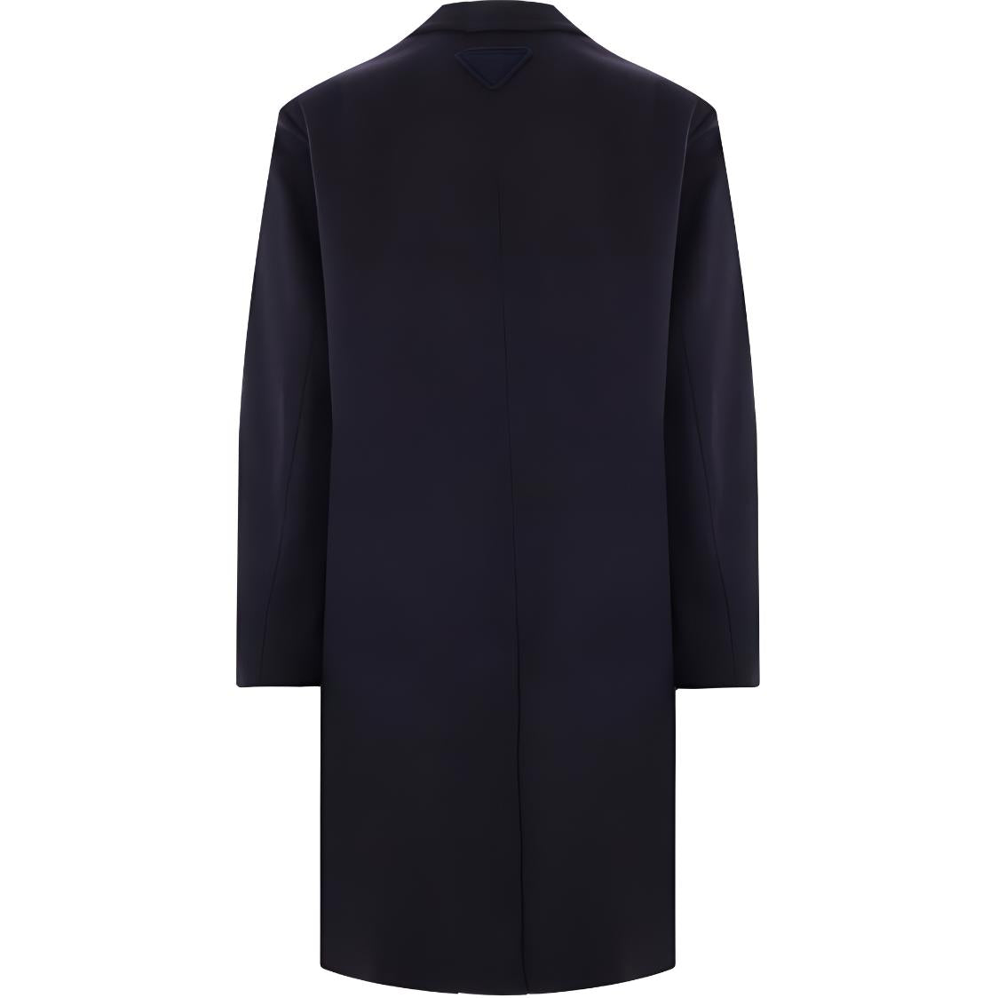 PRADA Single Breasted Straight Hem Coat