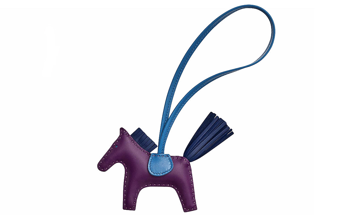 HERMES Pendants Unisex Purple/Blue