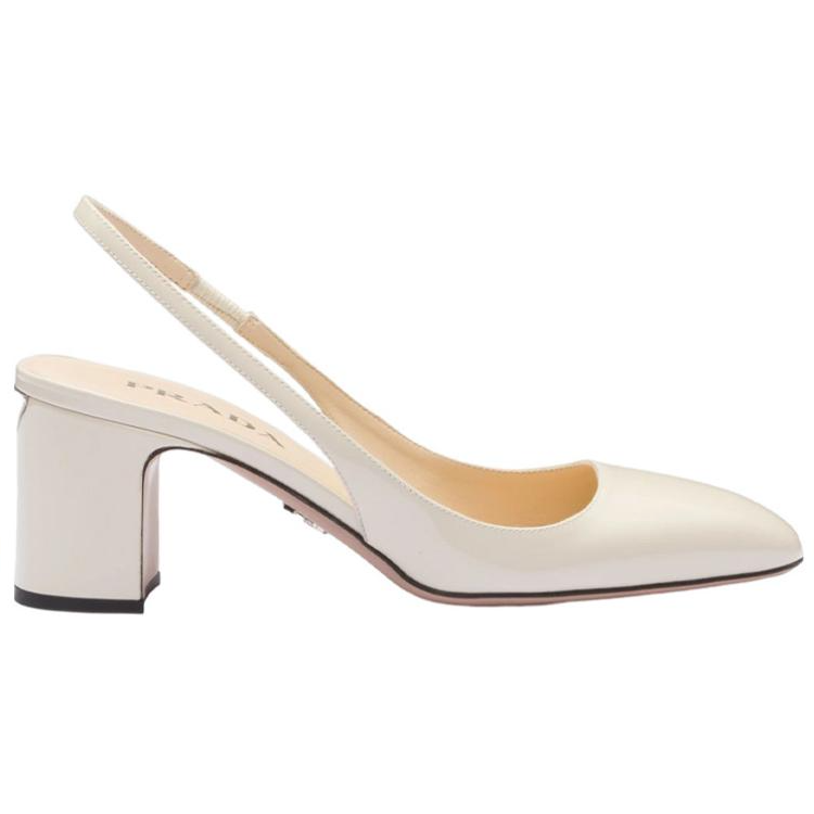 PRADA Calf-leather Slingback Pumps
