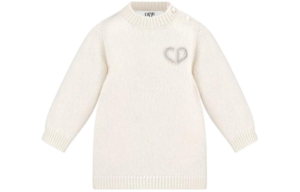 DIOR Baby Dress White Infant And Toddler