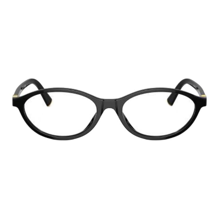 MIU MIU Eyewear Logo plaque Oval frame Glasses