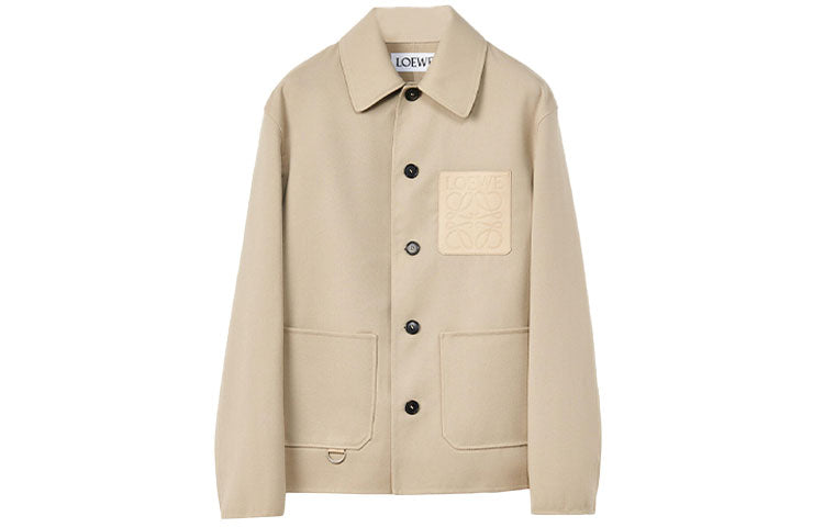 LOEWE FW22 Jackets & Coats Men's Khaki