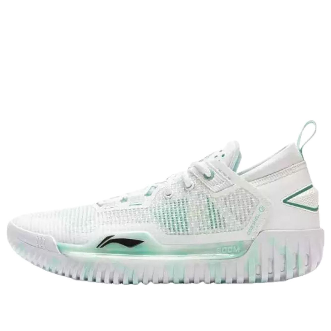 Li-Ning BadFive 3 Low 'White Green' ABFU005-71