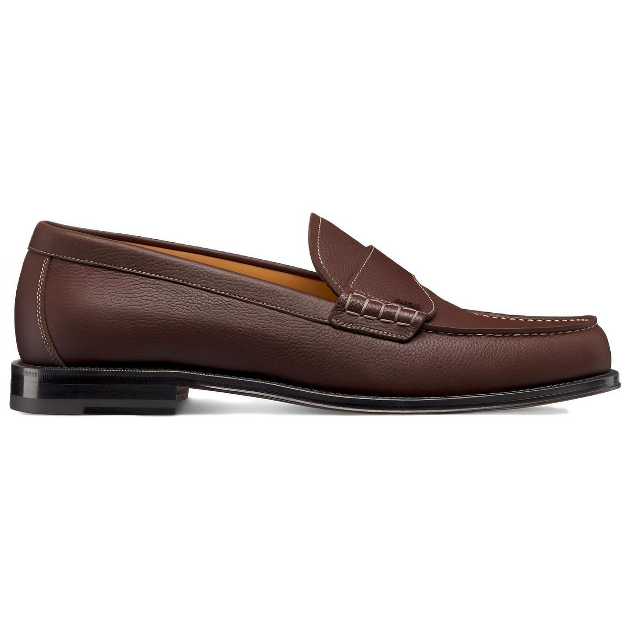 DIOR Granville Loafers Men's Red Brown