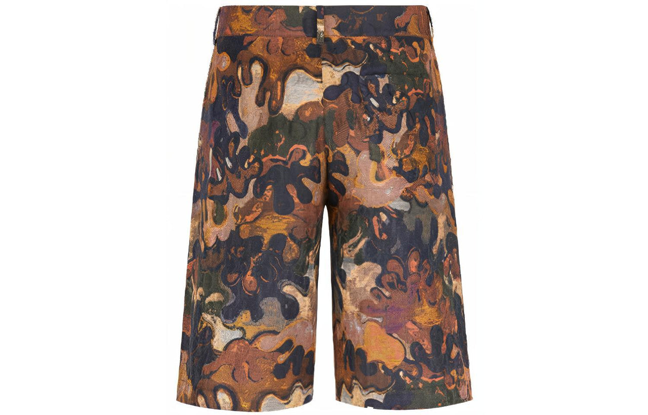 DIOR Dior Quarterly New Products FW21 Casual Shorts Men's Brown