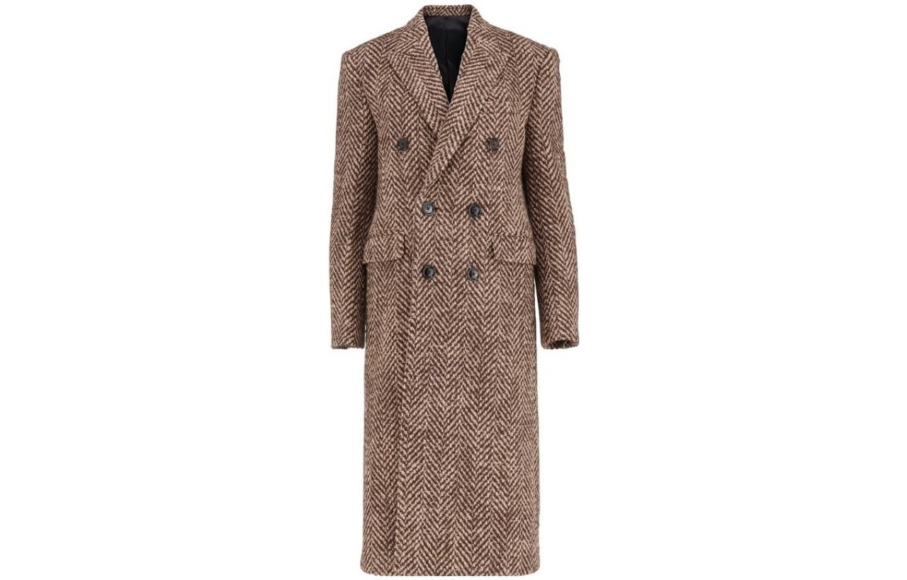 CELINE Coats Women's Brown