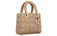 DIOR Lady DiorMy ABCDior Lambskin Shoulder Bag Crossbody Bag Handbag Small Size Women's Cookie
