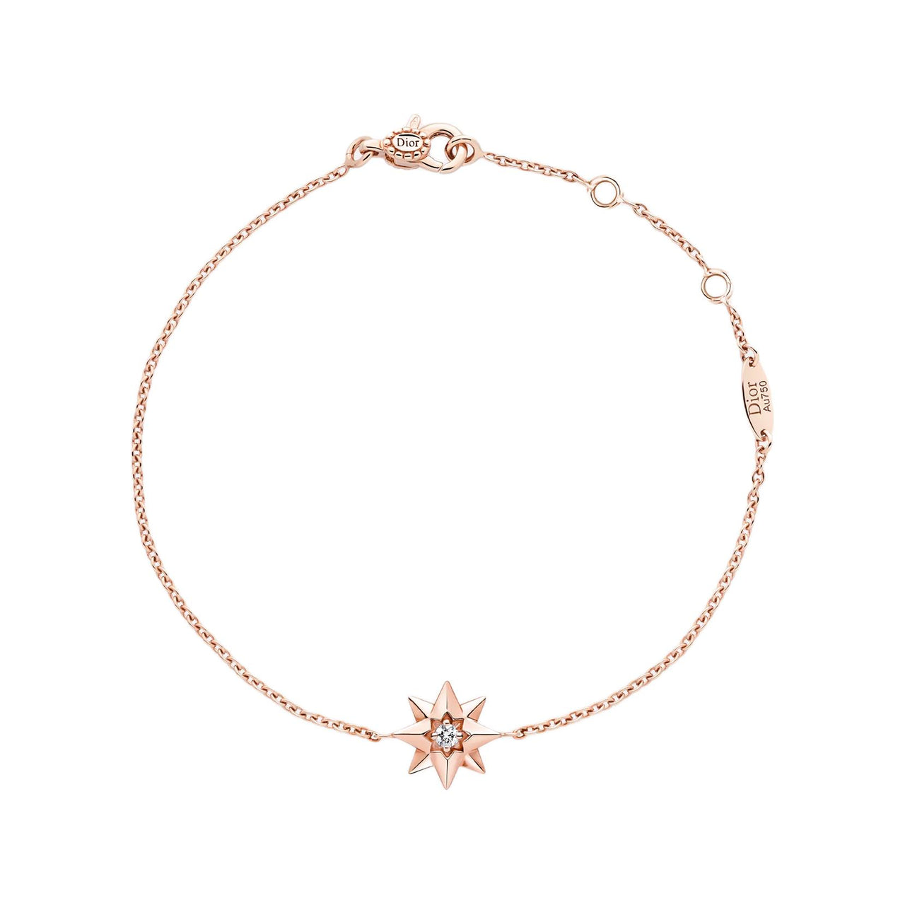 DIOR 18K Rose Gold Bracelets Women's