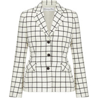 DIOR SS24 Business Suits Coats Women's White