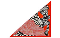 HERMES Silk Scarves Women's Black