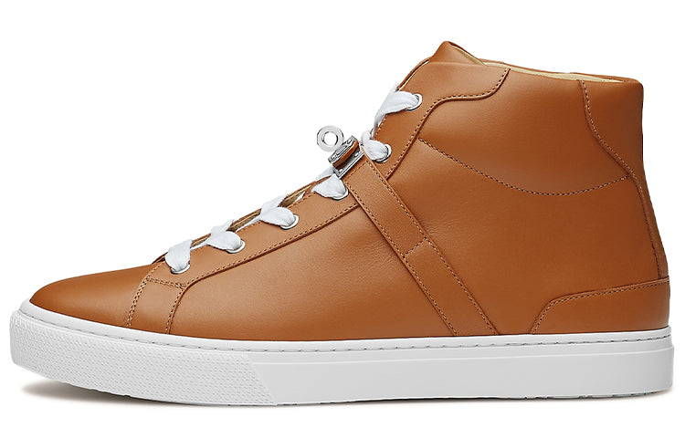 HERMES Daydream Stylish Skateboarding Shoes Men's Brown