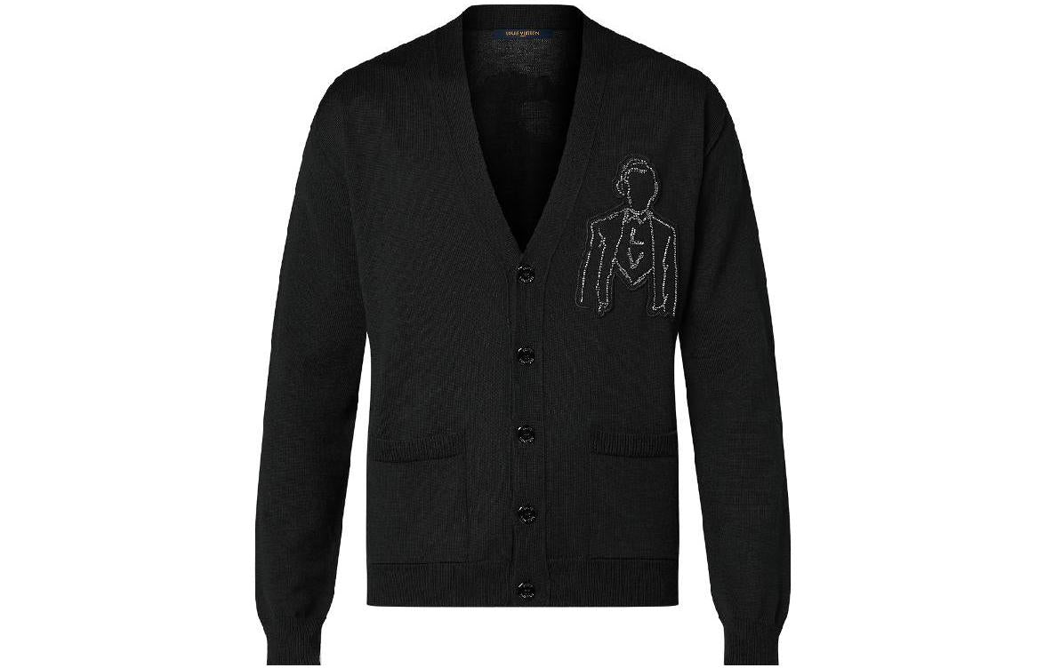 LOUIS VUITTON FW23 Knitwear Men's Black