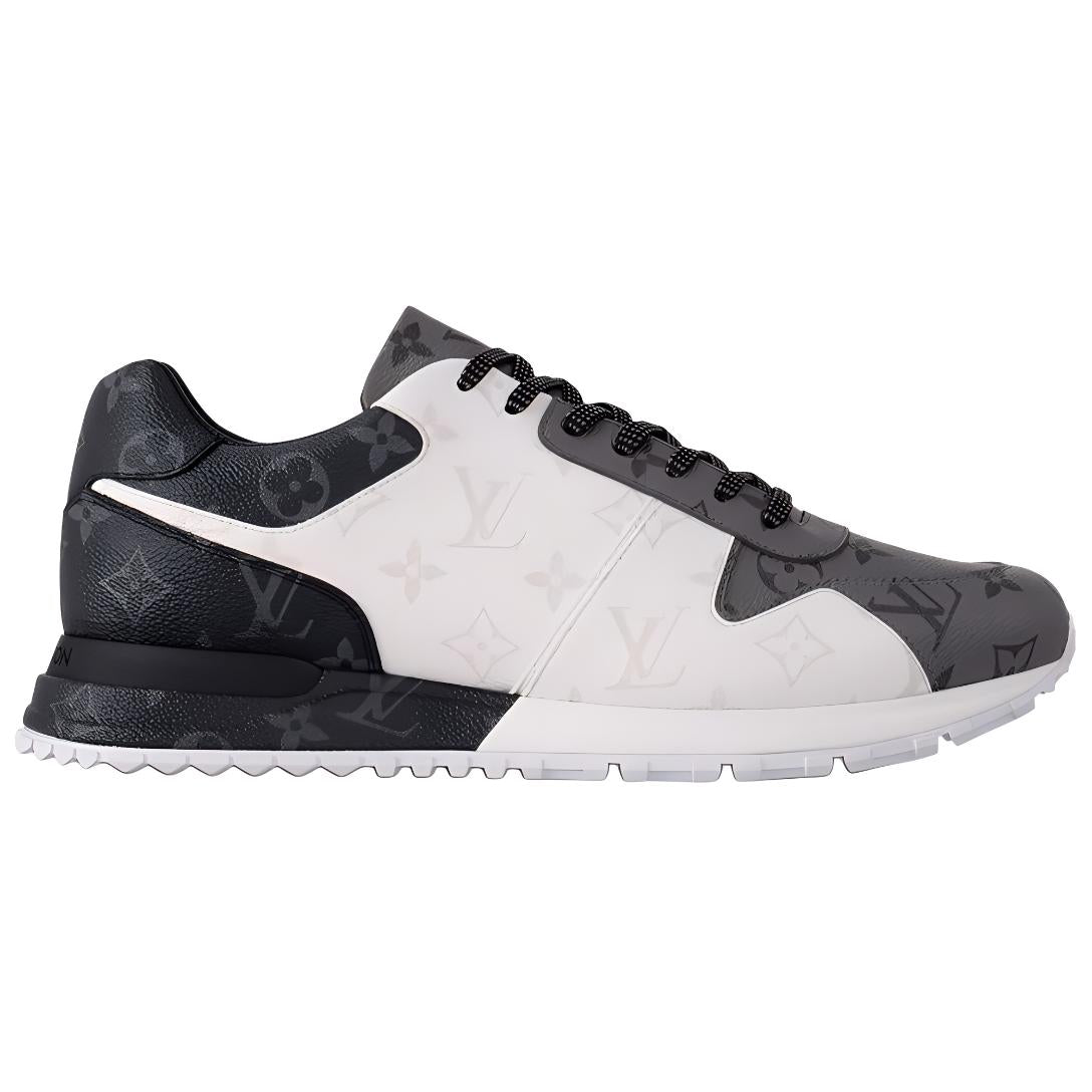 LOUIS VUITTON Run Away Low-Top Casual Shoes Men's Gray White