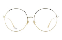 DIOR Quarterly New Products Eyeglass Frames Unisex Gold