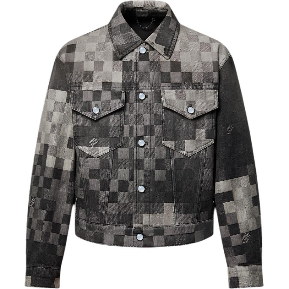 LOUIS VUITTON Damoflage Classic Denim Jacket