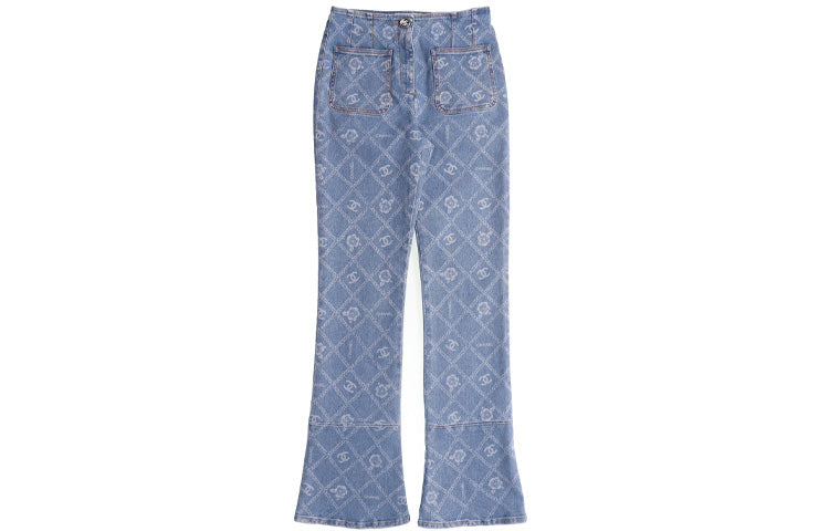 CHANEL Jeans Women's Blue