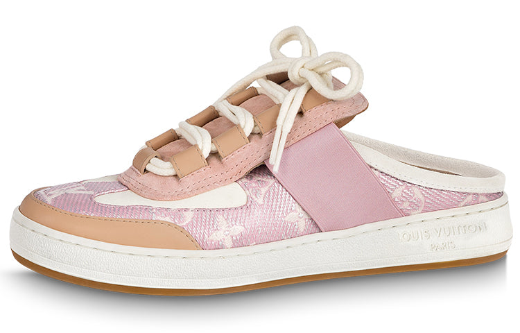 LOUIS VUITTON Lous Mules 'Pink Monogram' Women's