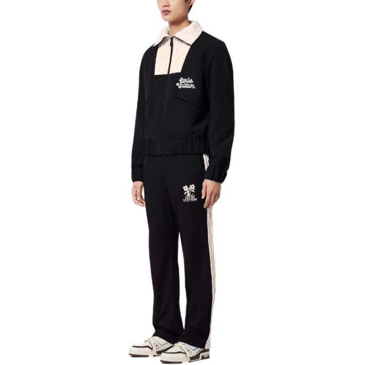 LOUIS VUITTON By Tyler The Creator Knitted Collar Embroidered Technical Blouson