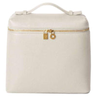 Loro Piana ExtraPocket Leather Backpack Women's White