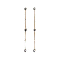 MIU MIU Metal Earrings Women's Gold