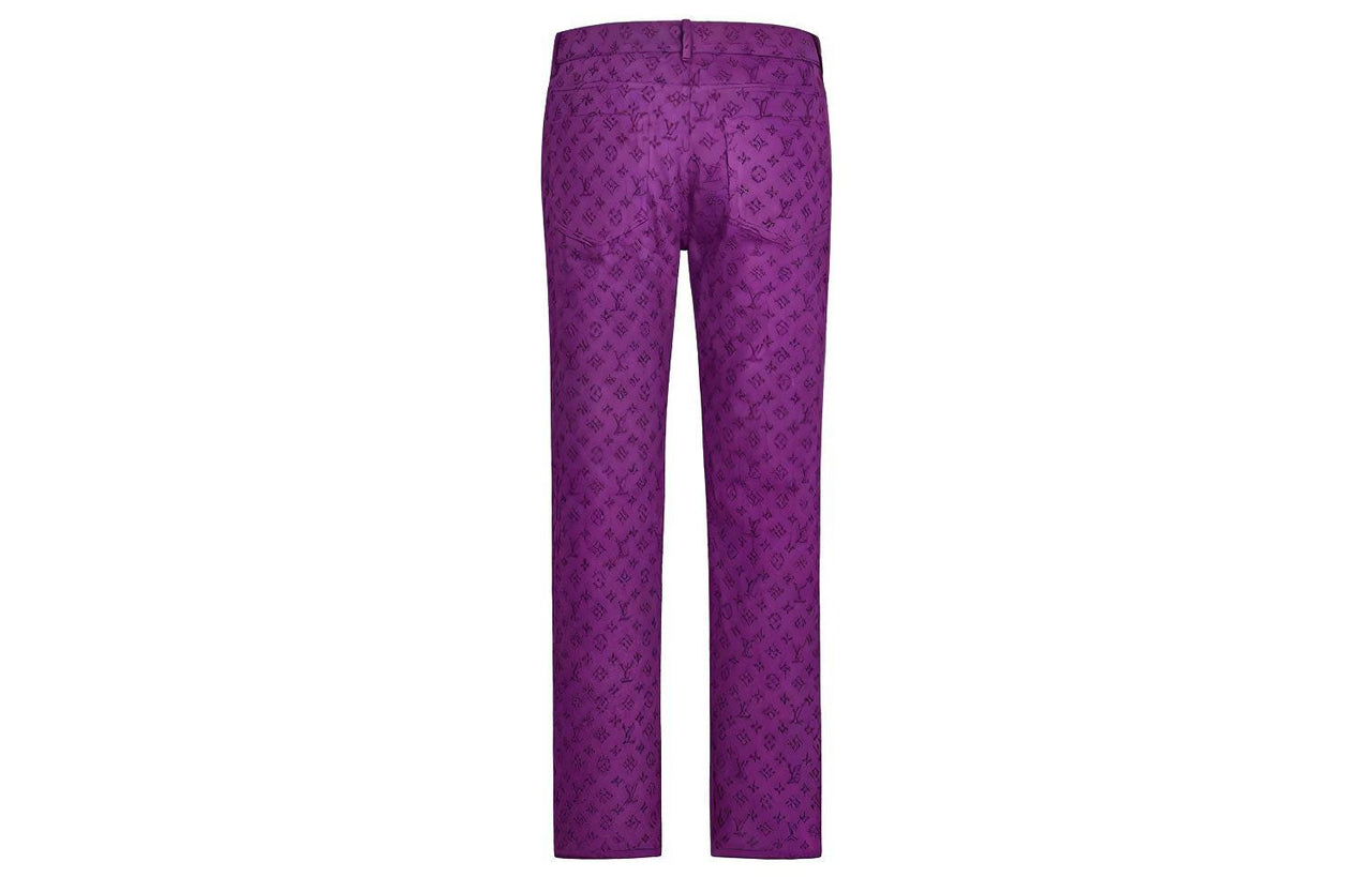 LOUIS VUITTON Jeans Men's Purple