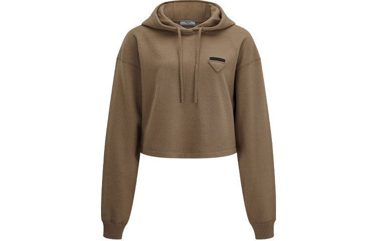 PRADA FW21 Knitwear Women's Camel Brown