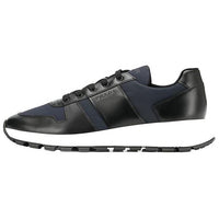 PRADA Shock Absorbers With Slip Resistant And Abrasion Resistant Properties Low Top Casual Shoes Men's Black