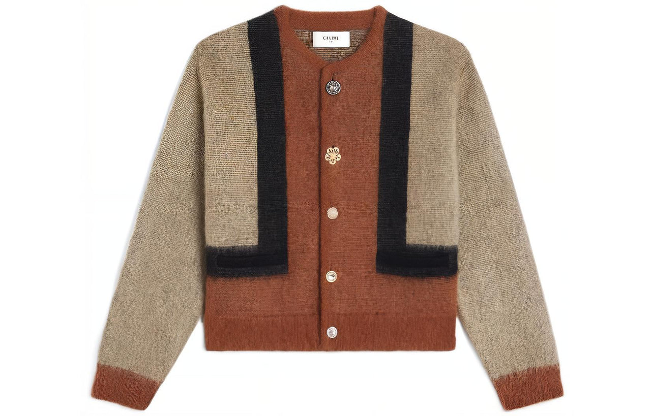 CELINE Sweaters Men Brown