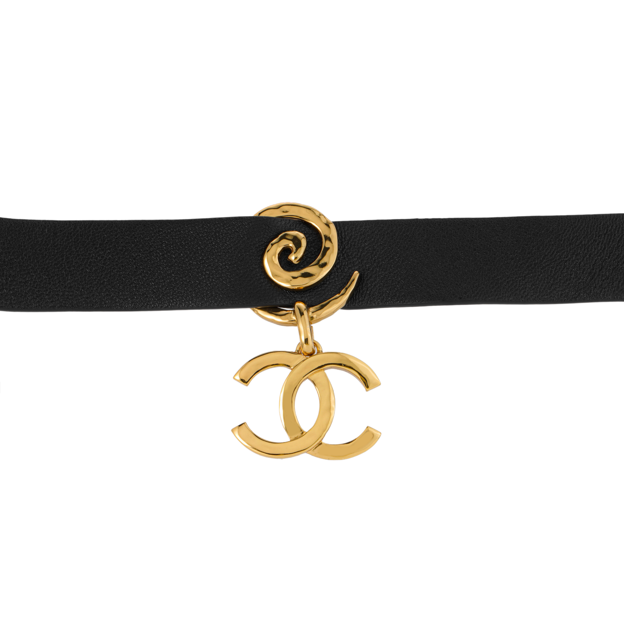 CHANEL Necklaces Women's Gold