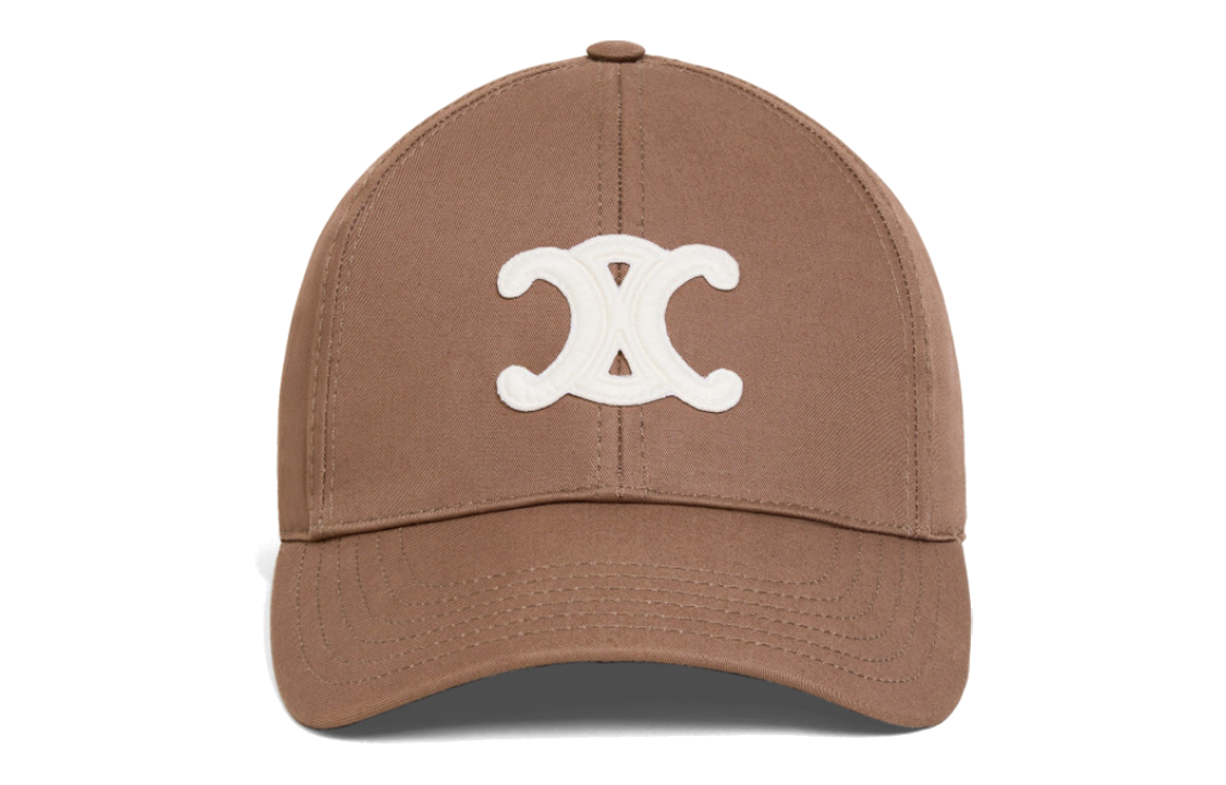CELINE Triomphe Baseball Cap In Cotton