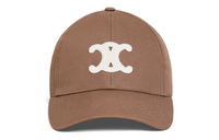 CELINE Triomphe Baseball Cap In Cotton