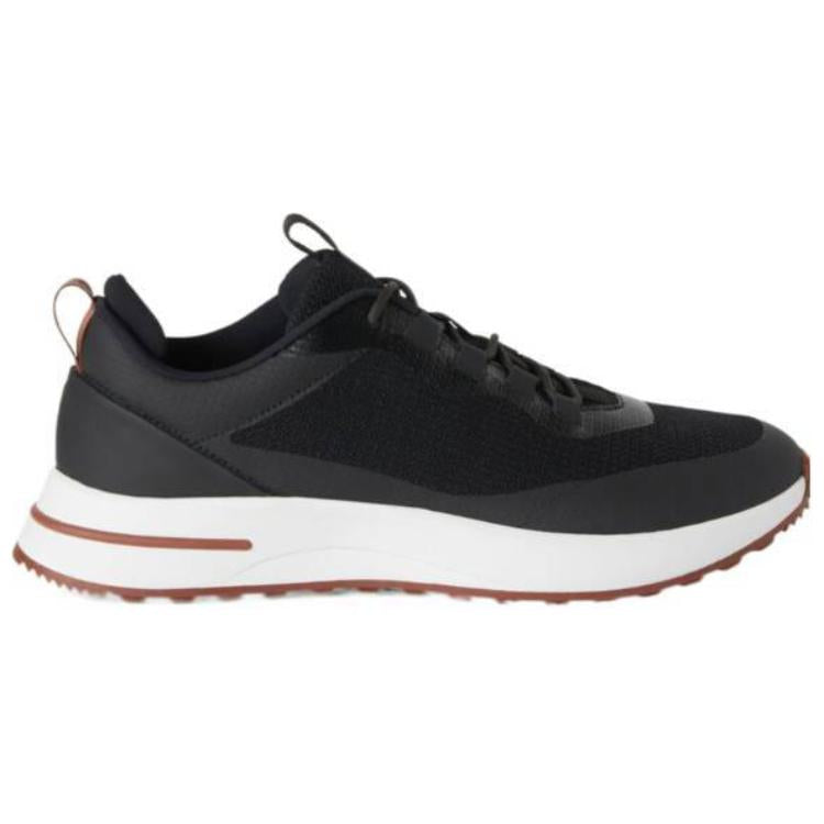 Loro Piana Week End Walk Low Top Casual Shoes Men's Black