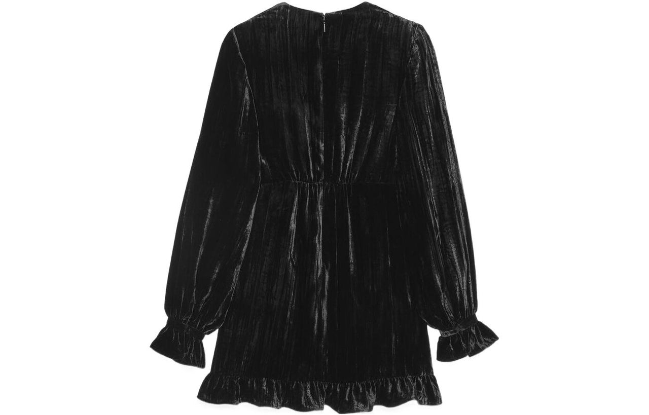 SAINT LAURENT SS22 Dress Women's Black