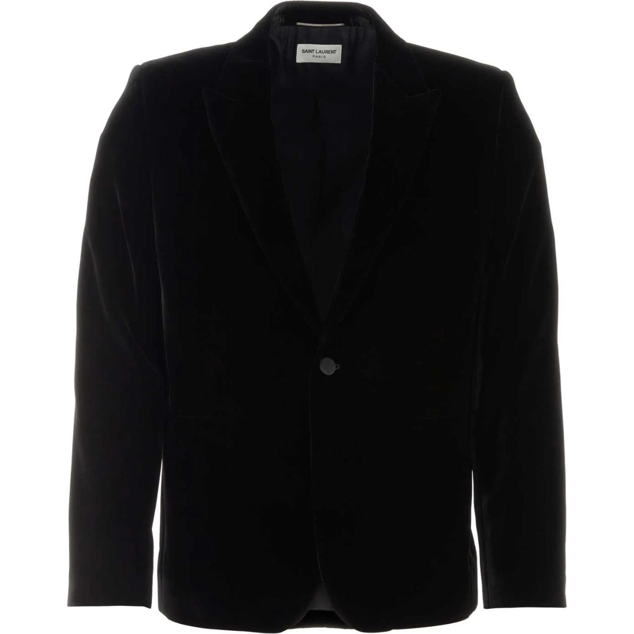 SAINT LAURENT Velvet Long Sleeved Blazer