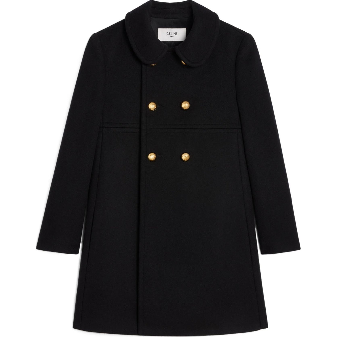 CELINE Victorine Double Breasted Coat