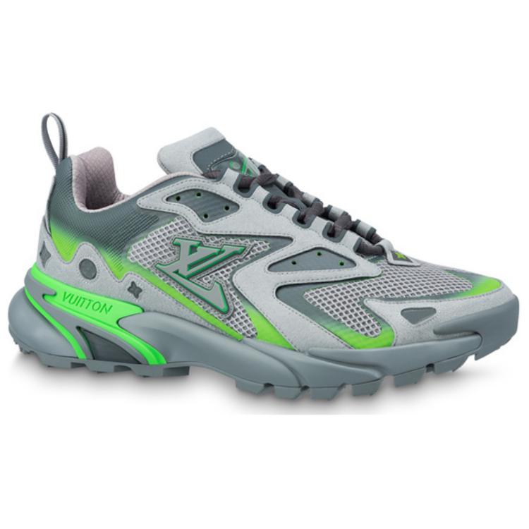 LOUIS VUITTON Runner Tatic Sneakers 'Grey Neon Green'