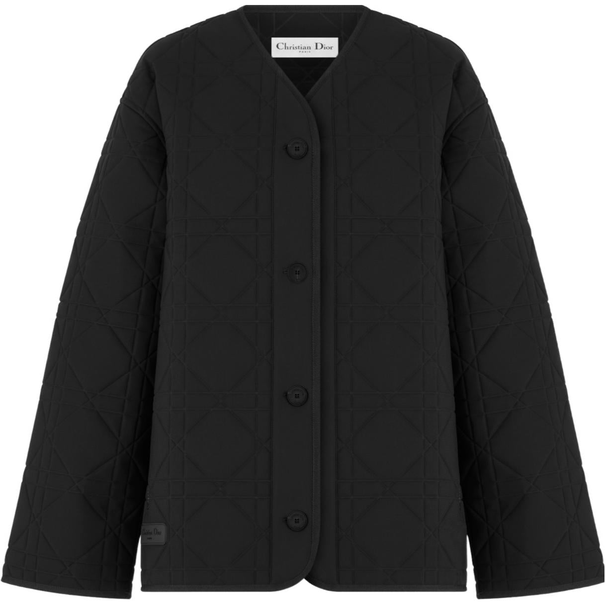 DIOR FW24 Puffer Jacket Women's Black