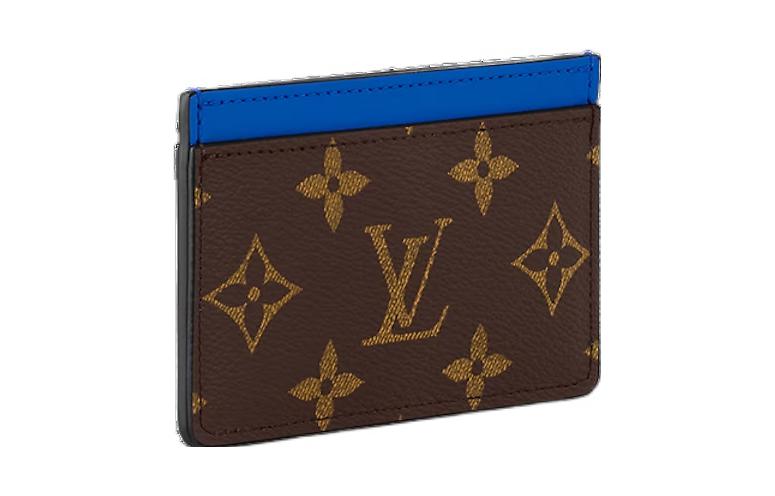 LOUIS VUITTON Card Holder Pm Colormania Blue