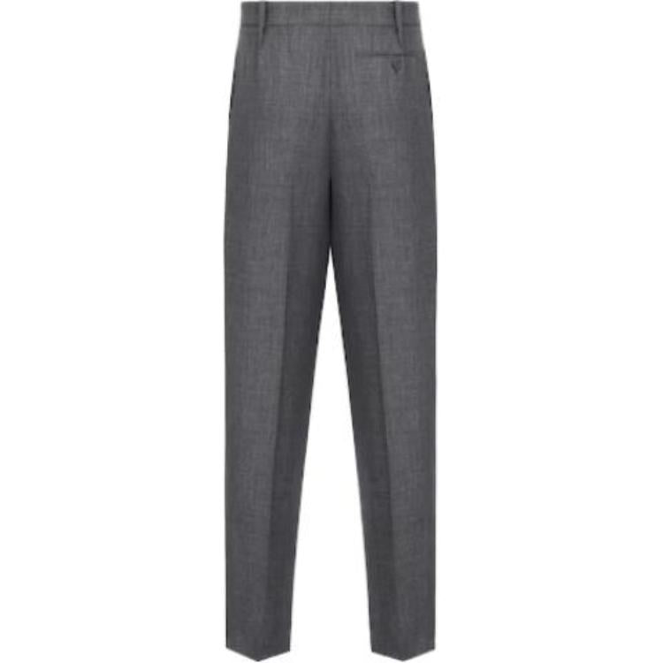 DIOR Straight Leg Pleated Pants