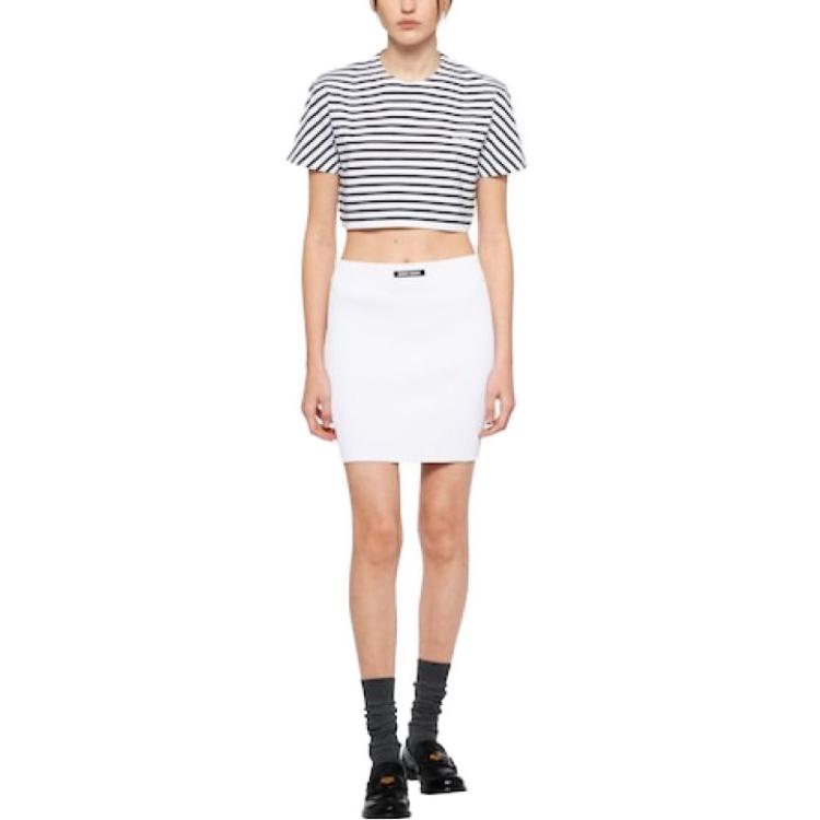 MIU MIU SS23 Casual Short Skirts Women's White