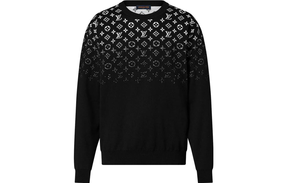 LOUIS VUITTON 1AFYCX Gradient Cotton Crewneck