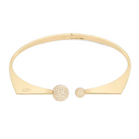 DIOR Metal Necklaces Women's Gold