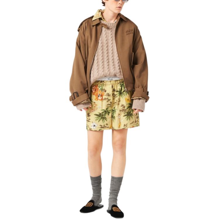 MIU MIU Chunky Cable Knit Cashmere Jumper