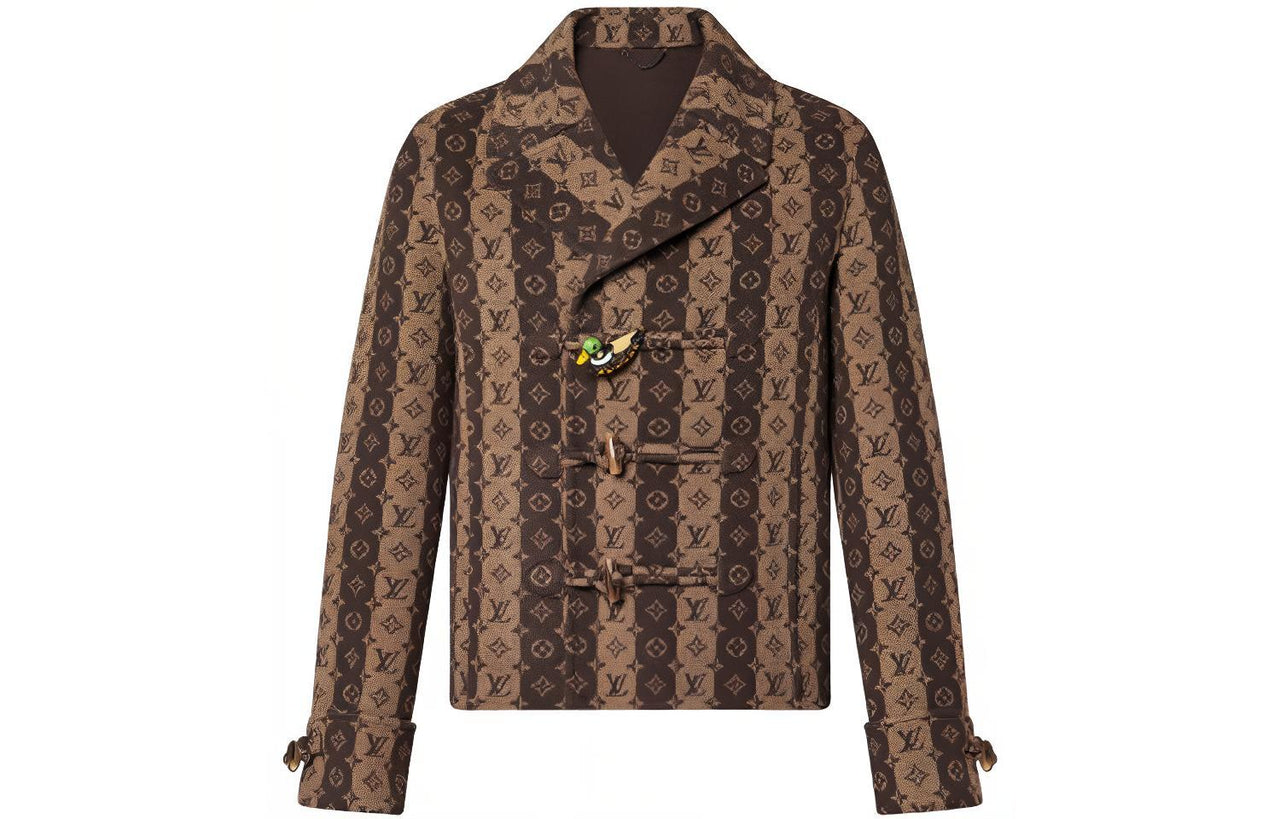 LOUIS VUITTON x NIGO2 New Quarterly Products Of LV SS22 Coats Men's Brown